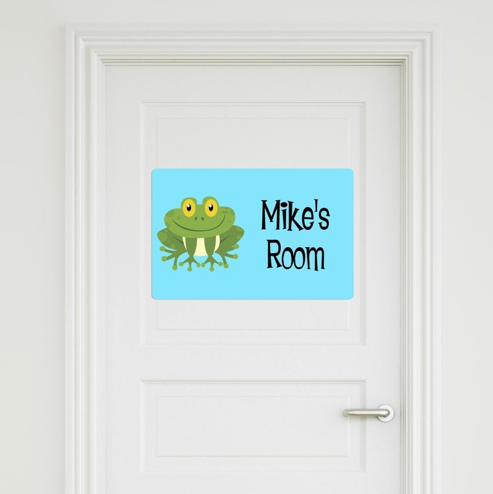 Frog Door Sign