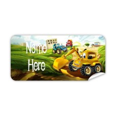 Pony Rectangle Name Label