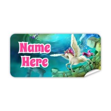 Pony Rectangle Name Label