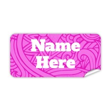 Pony Rectangle Name Label