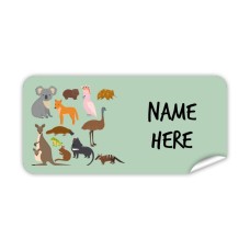 Pony Rectangle Name Label