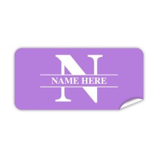 Pony Rectangle Name Label