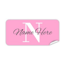 Pony Rectangle Name Label