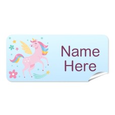 Pony Rectangle Name Label
