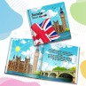 "Tours the UK" Personalized Story Book