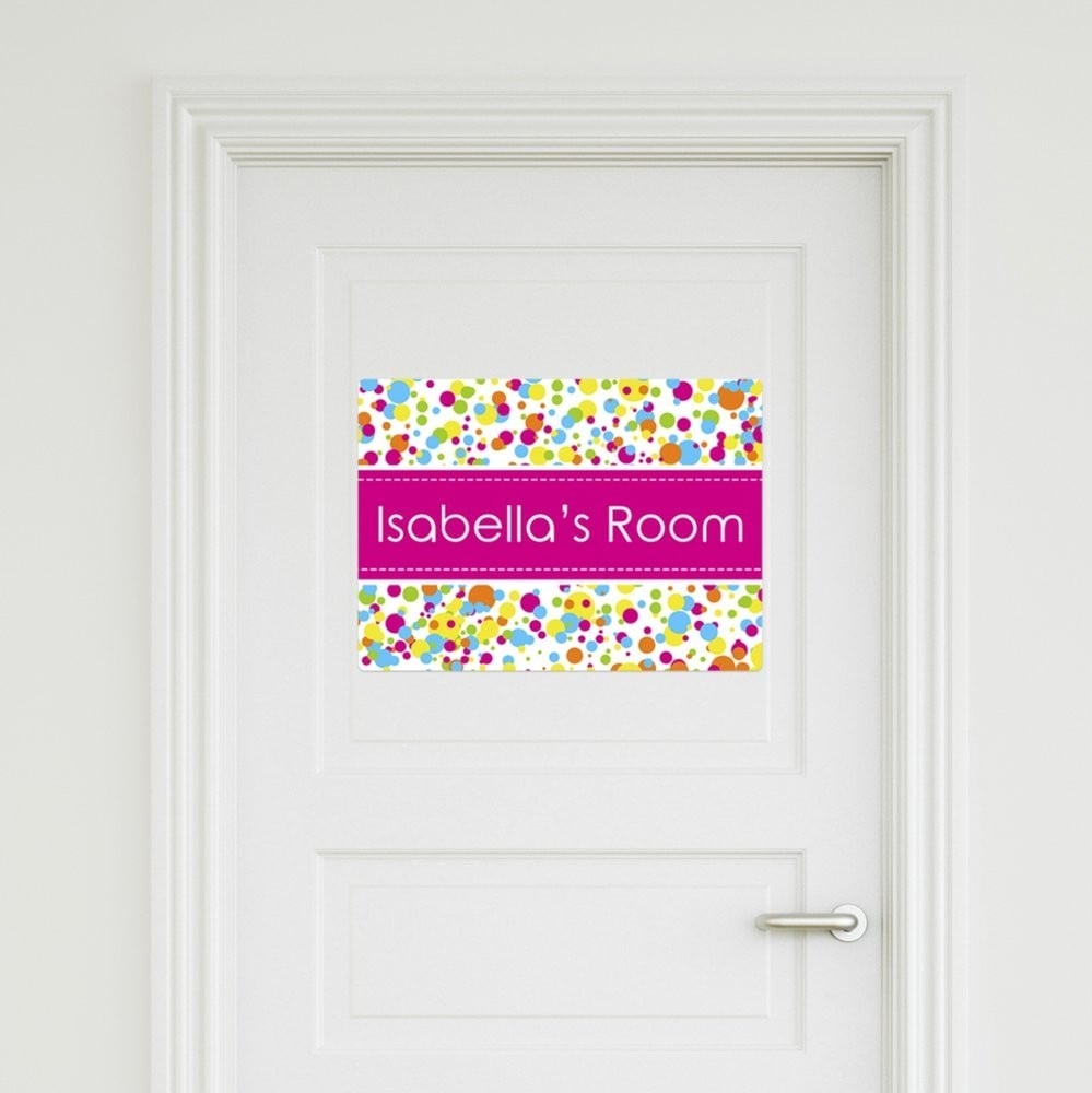 Bubbles Door Sign