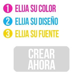 Cree su propia etiqueta rectangular con nombre