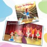 "La bailarina" Libro de cuentos personalizado