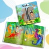 "Los diez dinosaurios" Libro de cuentos personalizado - FR|CA-FR