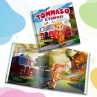 "El bombero" Libro de cuentos personalizado - IT