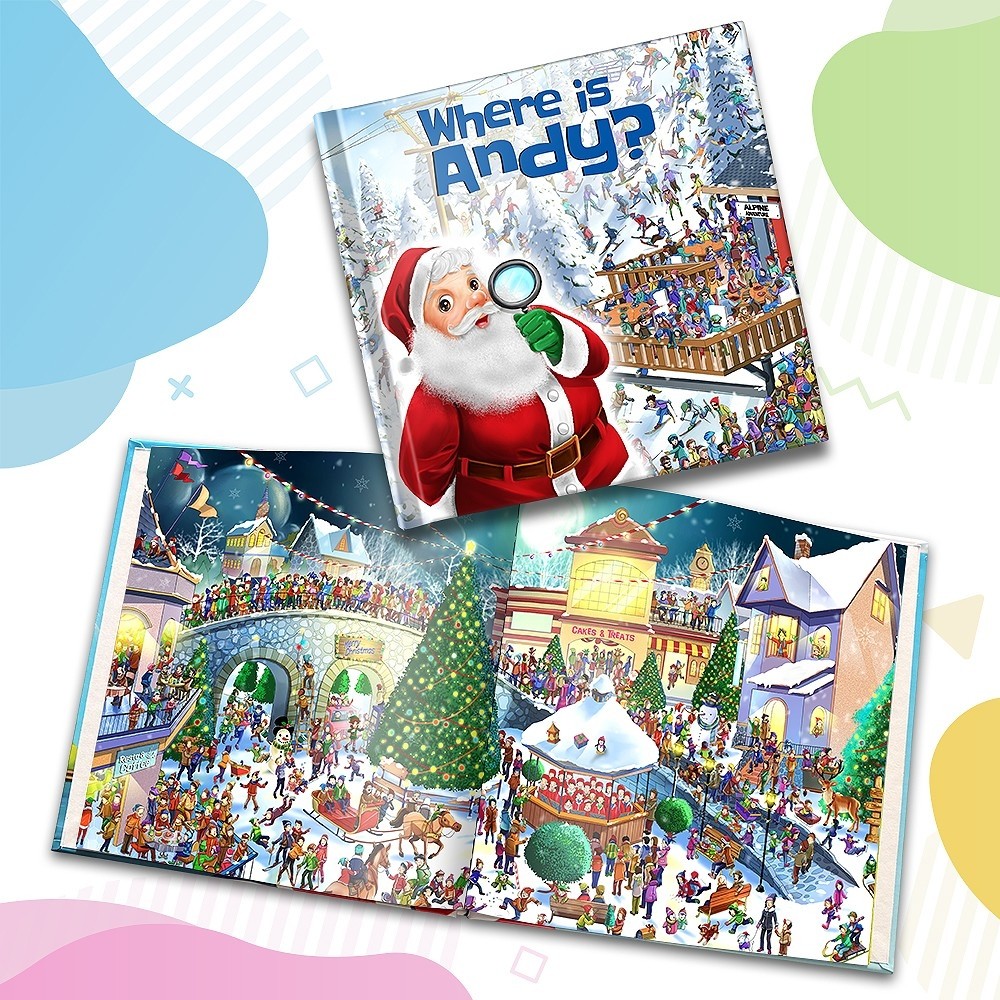 "Where is Santa?" Personalized Story Book