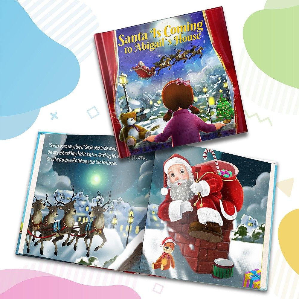 "Santa is Coming" Personalised Story Book