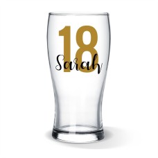 Age Standard Beer Glass