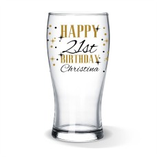 Birthday Standard Beer Glass