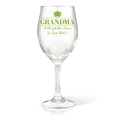 Grandma Wine Glass