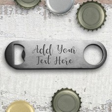 Add Your Own Message Bottle Opener