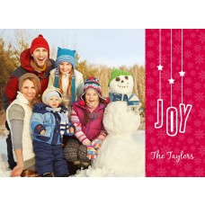 5x7" Hanging Joy Christmas Card