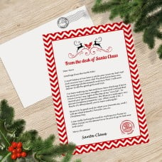 Stripe Santa Letter