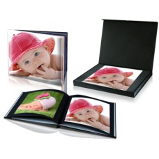 16"x12" (40x30cm) Padded Cover Book with Case 20-80 pages