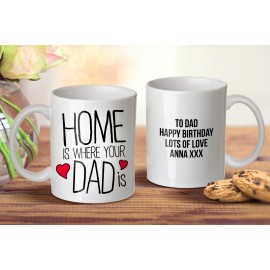 Home Is Where Dad Mug