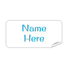 Classic Rectangle Name Label