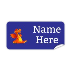 Dragon Rectangle Name Label