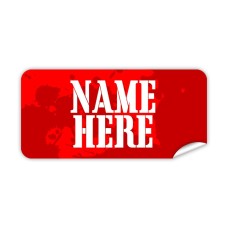 Unicorn Rectangle Name Label