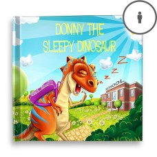 "Sleepy Dinosaur" Personalized Story Book