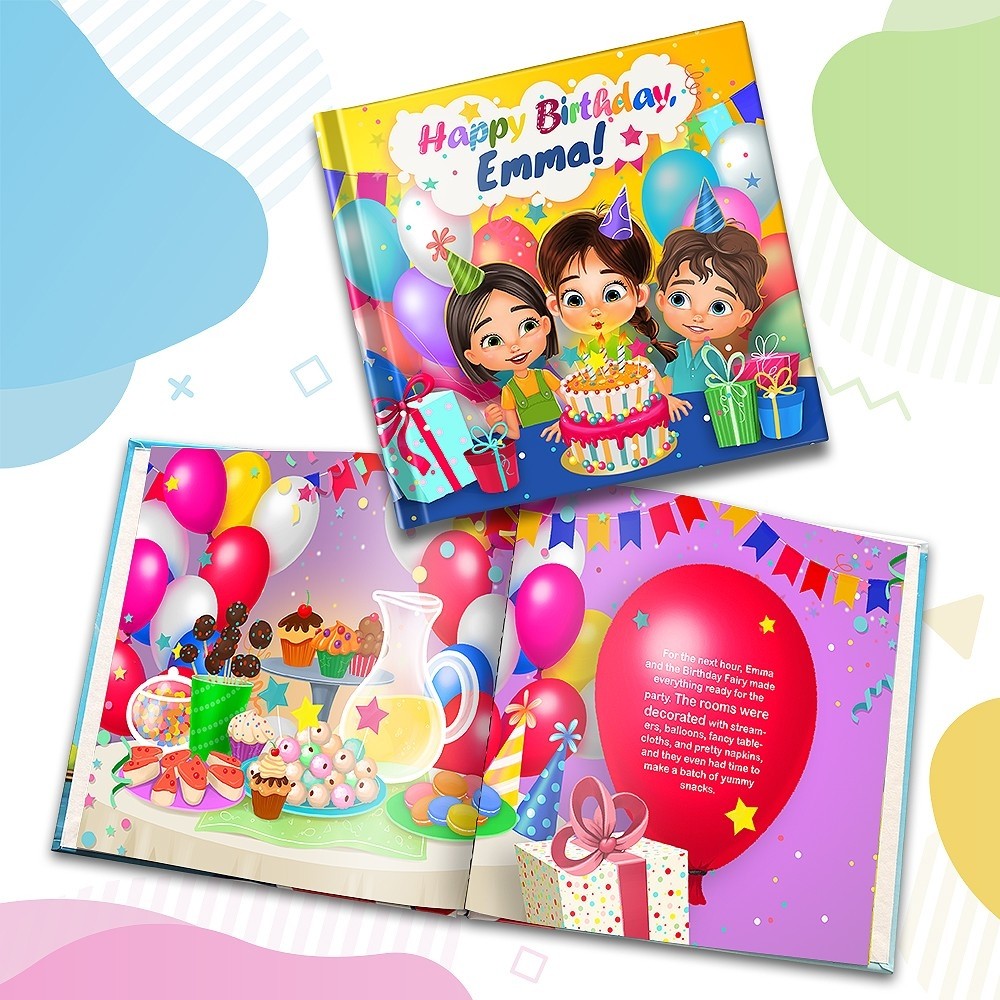 "Happy Birthday" Personalized Story Book