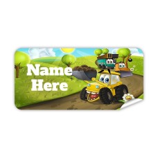 Unicorn Rectangle Name Label