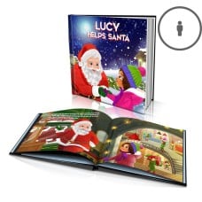"Helping Santa" Personalised Story Book