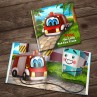 "The Little Red Fire Truck" Personalized Story Book