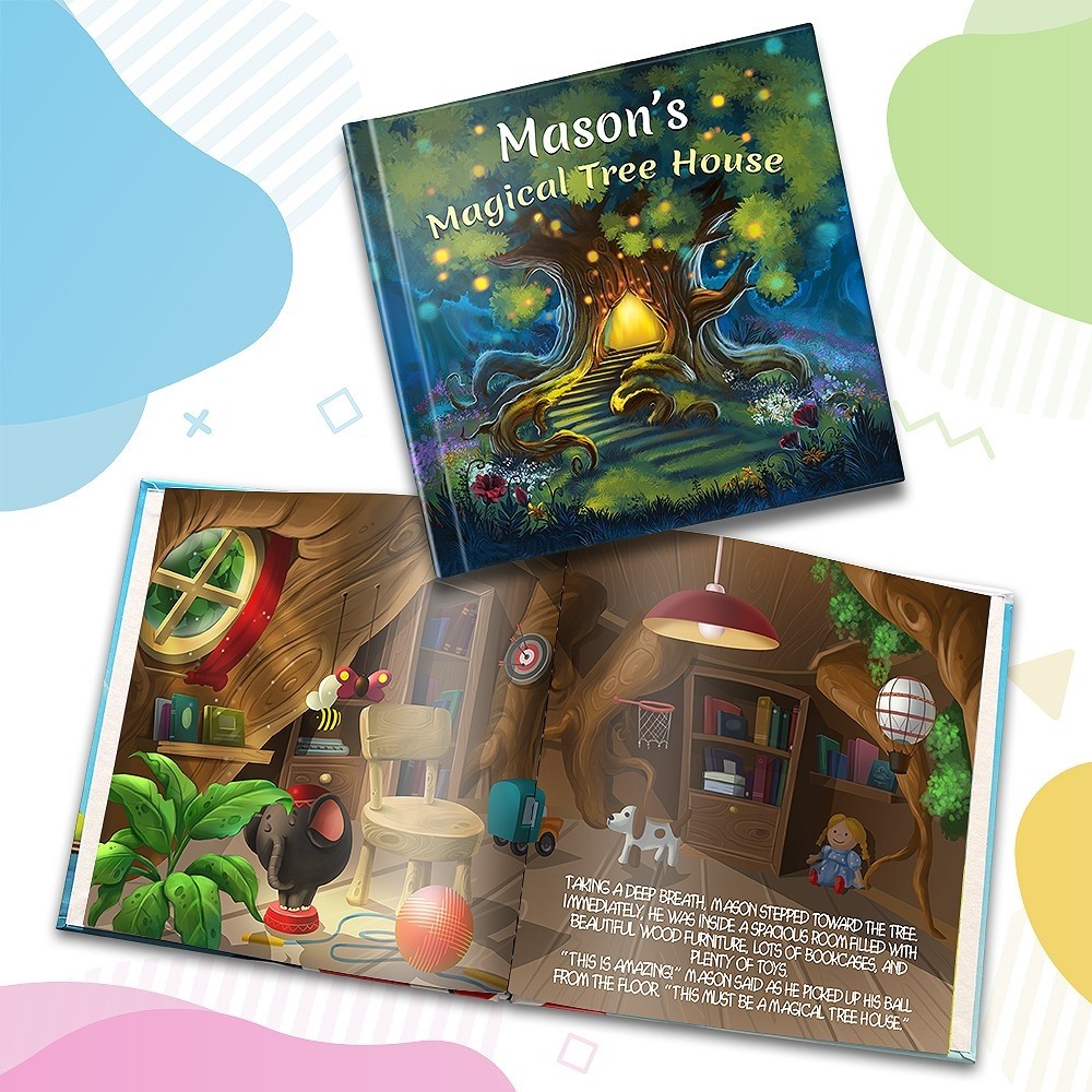 "Magical Tree House" Personalised Story Book