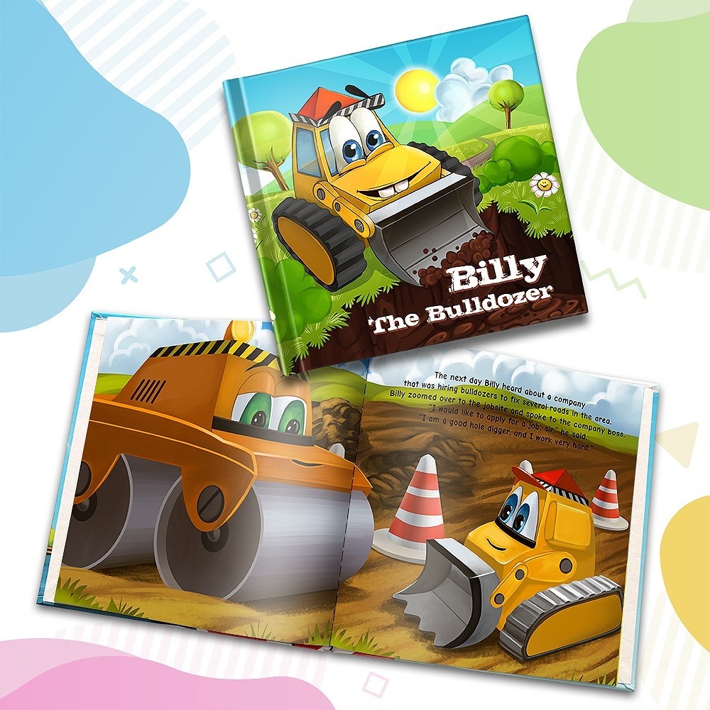 "The Bulldozer" Personalised Story Book