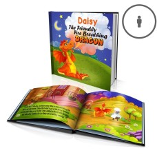"The Friendly Fire Breathing Dragon" Personalised Story Book