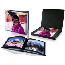 8"x8" (20x20cm) Padded Cover Book with Case 20-80 pages