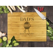 Dad's BBQ Bamboo Cutting Board