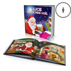 "Aide le Père Noël" - Livre d'histoire Personnalisée - FR|CA-FR
