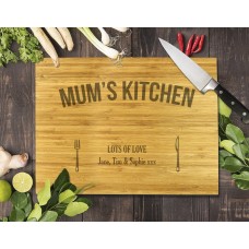 Mum's Kitchen Bamboo Cutting Board