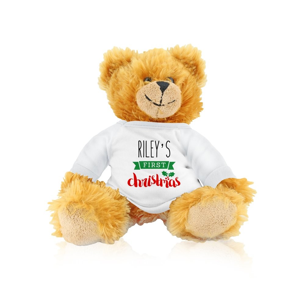 First Christmas Teddy Bear First Christmas Teddy Bear
