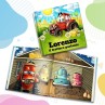 "El Tractor Parlanchín" Libro de cuentos personalizado - IT