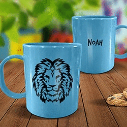 Lion Plastic Mug